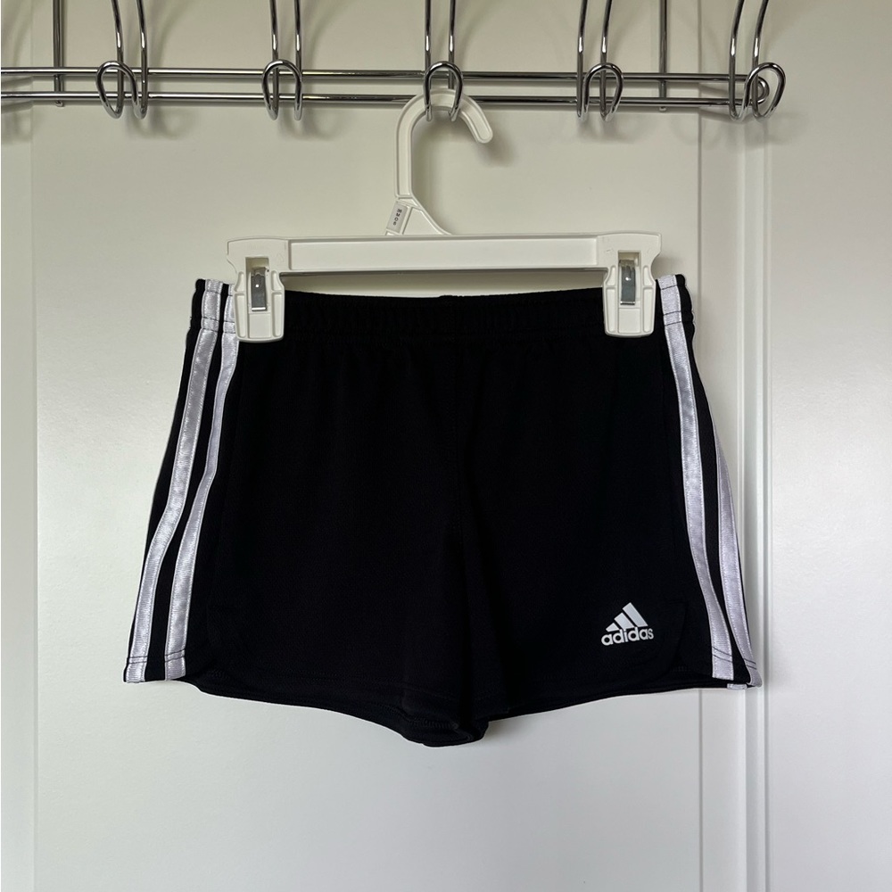 Girl’s Black Adidas Athletic Shorts